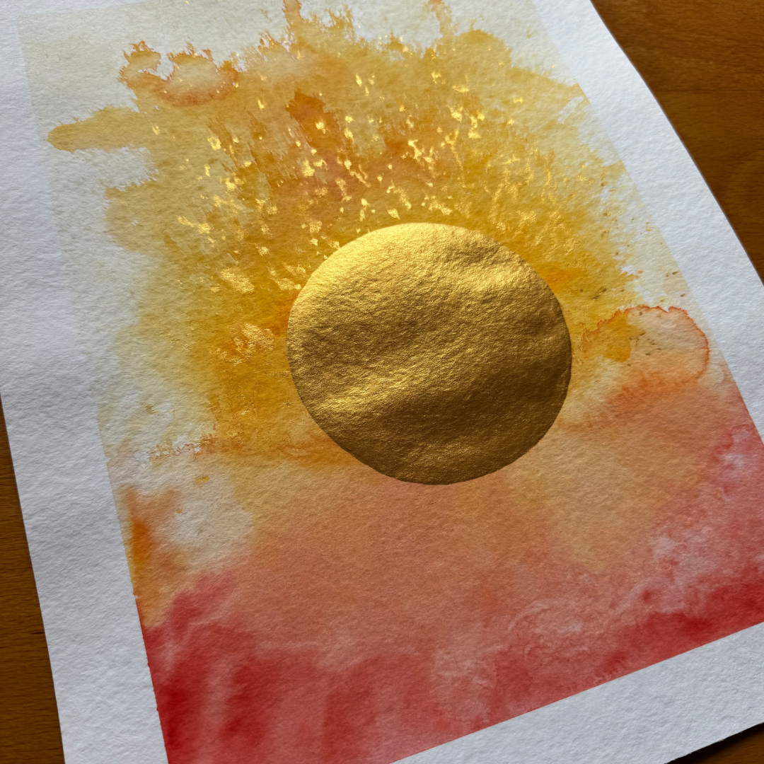 Stille strahlt - Original Kunstwerk