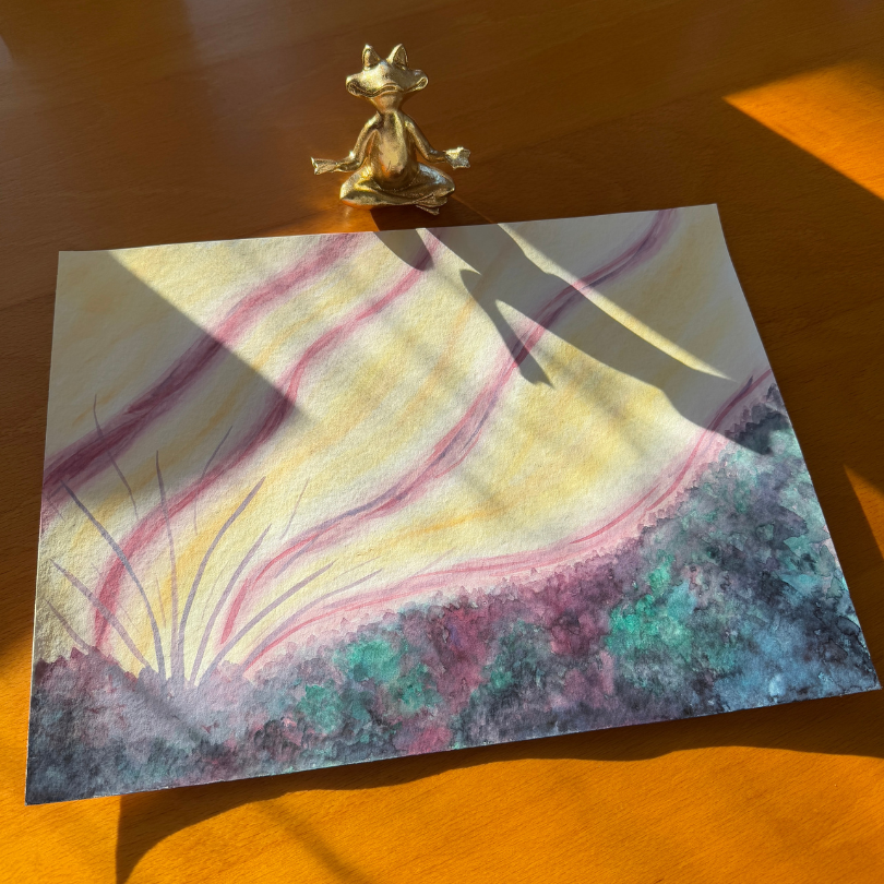 Rising up - Original Kunstwerk