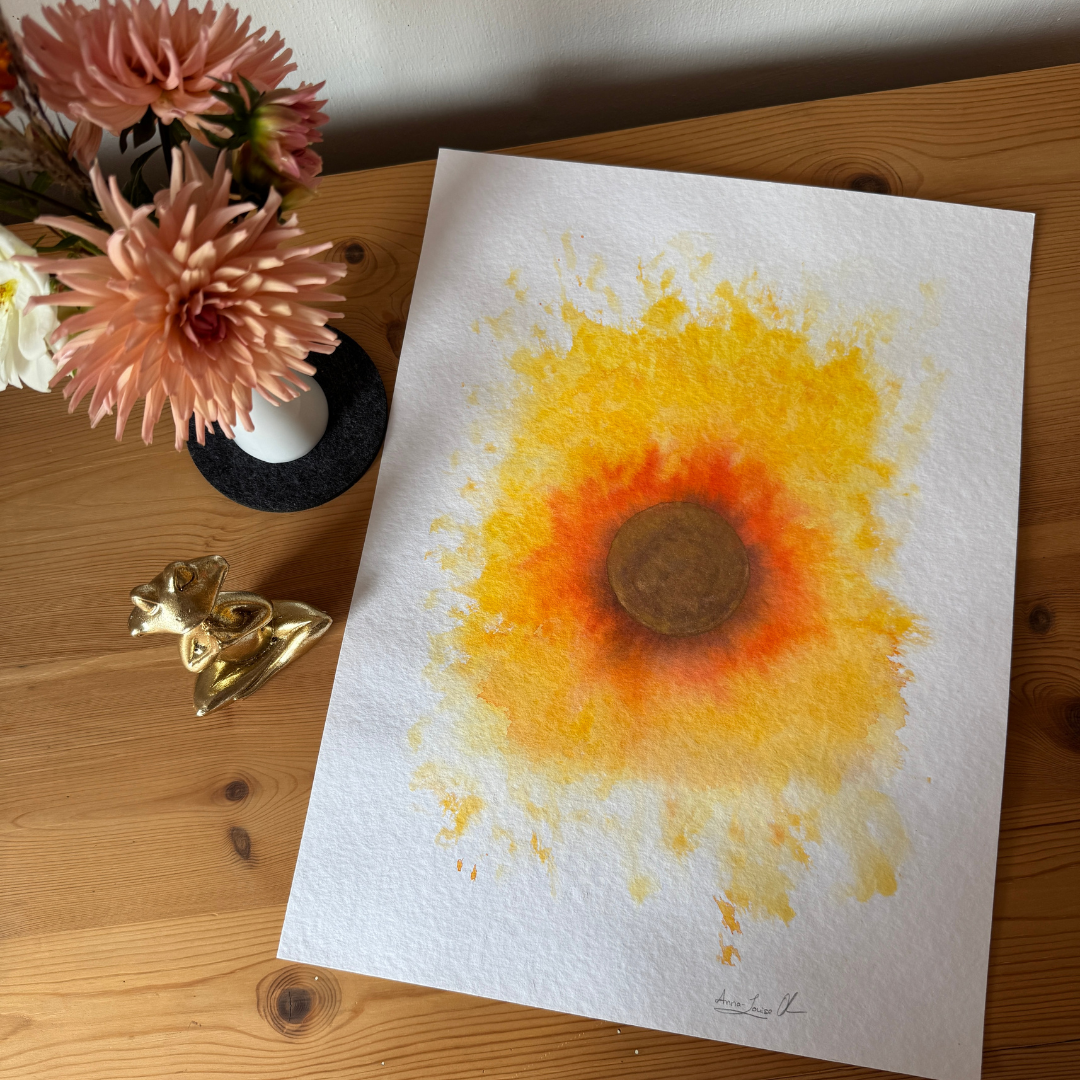 Goldene Mitte - Original Kunstwerk