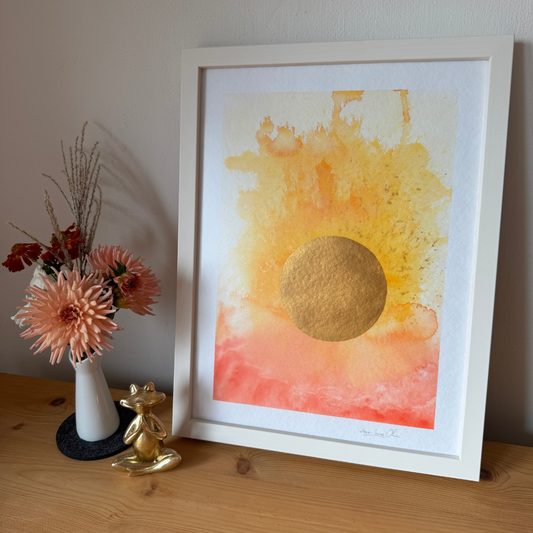 Stille strahlt - Original Kunstwerk